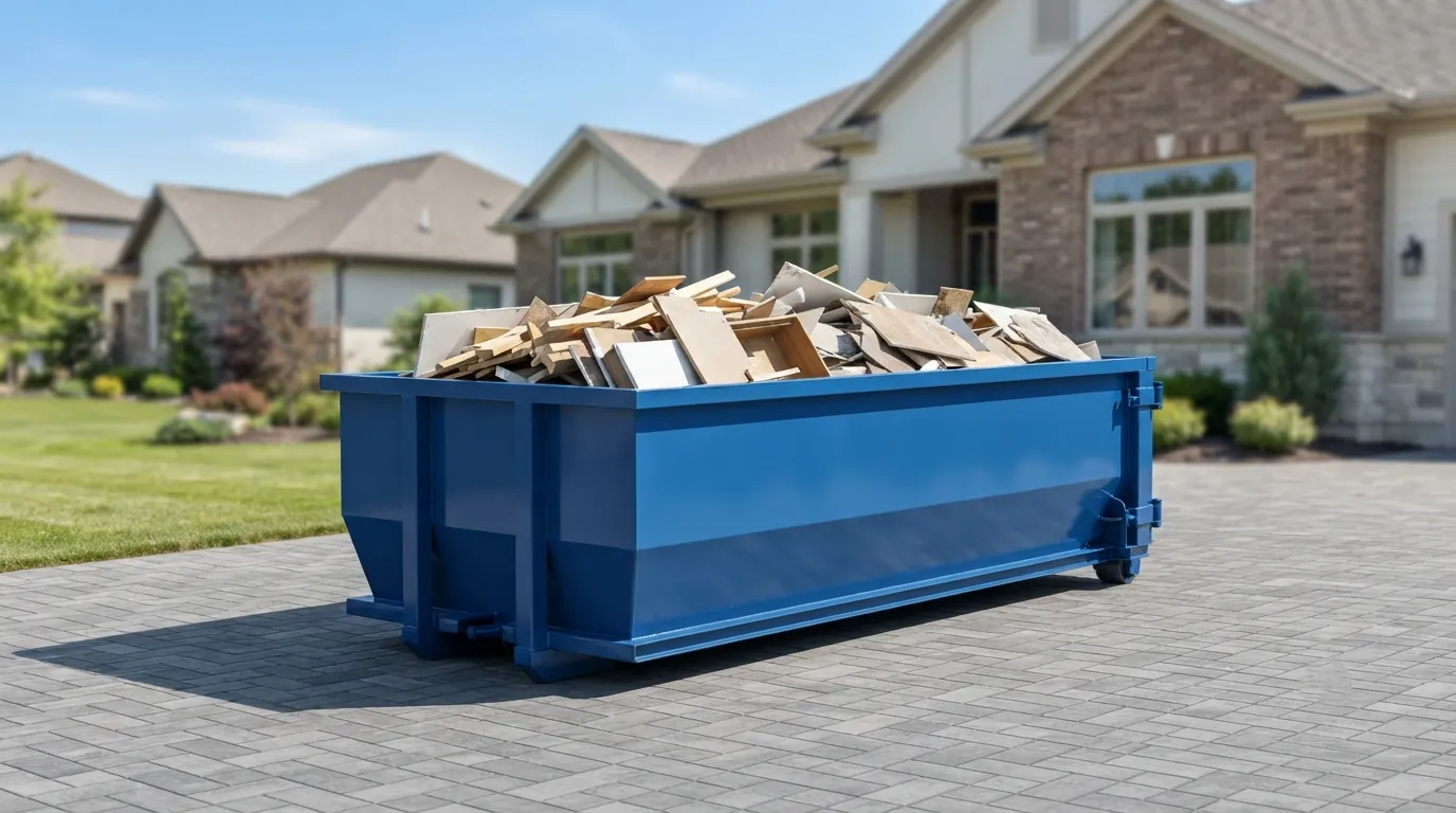20 yard dumpster rental from our West Jordan fleet